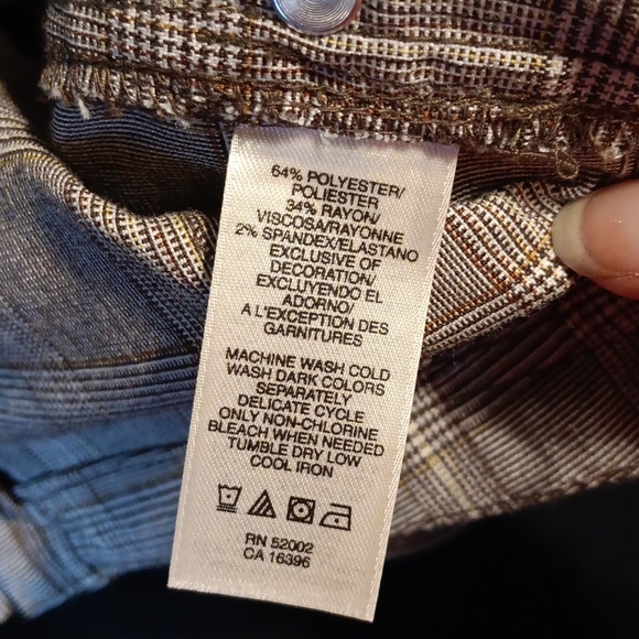 Women's DKNY jeans lightweight plaid jacket - Picture 8 of 8